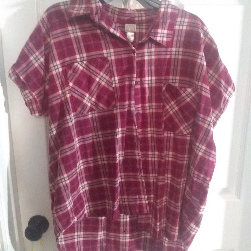 Button down tshirt
